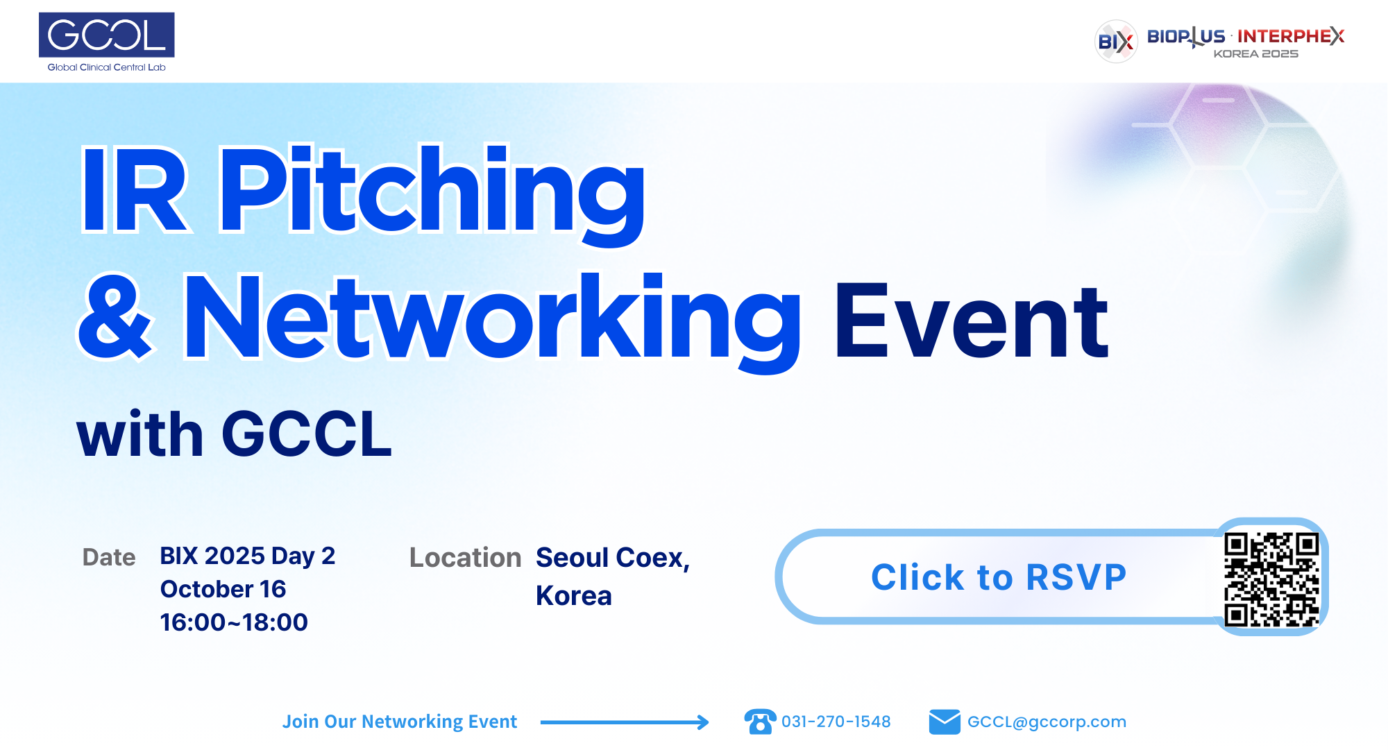 GCCL、BIX 2025で単独ブース出展とIRイベント開催